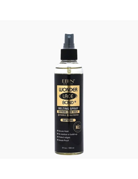 EBIN New York Wonder Lace Bond Melting Spray Extreme Firm Hold Supreme EBIN New York Wonder Lace Bond Melting Spray Extreme Firm Hold Supreme