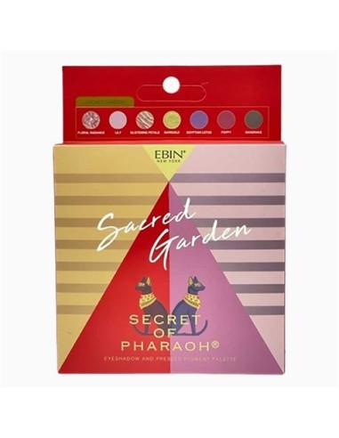 EBIN New York Secret Of Pharaoh Sacred Garden Eyeshadow And Pressed Pigment Palette