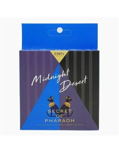 EBIN New York Secret Of Pharaoh Midnight Desert Eyeshadow And Pressed Pigment Palette