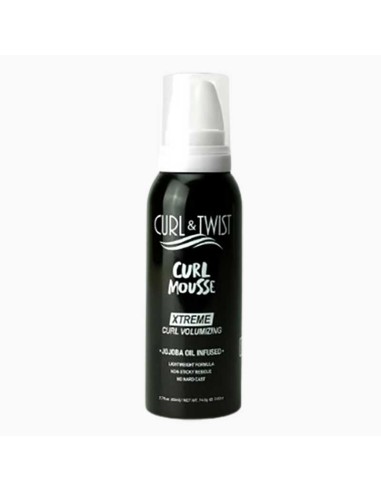 EBIN New York Curl And Twist Xtreme Curl Volumizing Curl Mousse