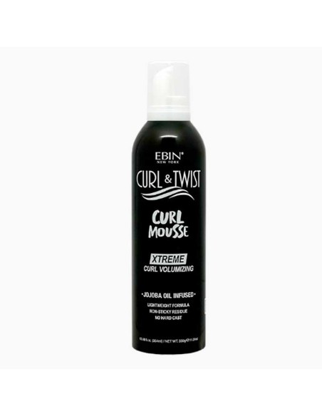 EBIN New York Curl And Twist Xtreme Curl Volumizing Curl Mousse EBIN New York Curl And Twist Xtreme Curl Volumizing Curl Mousse
