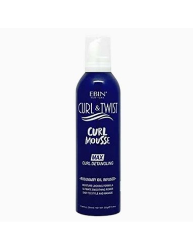 EBIN New York Curl And Twist Max Curl Detangling Curl Mousse