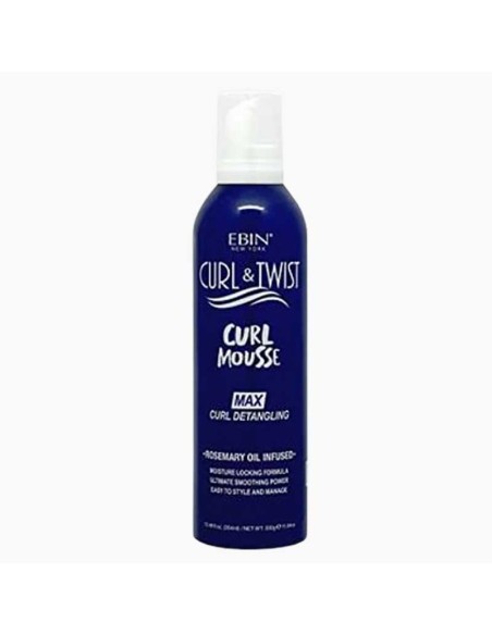 EBIN New York Curl And Twist Max Curl Detangling Curl Mousse