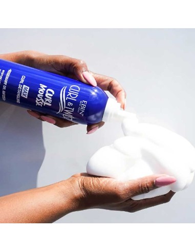 EBIN New York Curl And Twist Max Curl Detangling Curl Mousse
