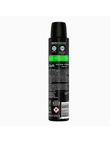Sure Men Quantum Dry 48H Anti Perspirant Spray