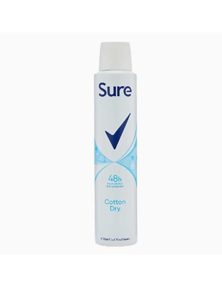 Sure Cotton Dry 48H Anti Perspirant Spray Sure Cotton Dry 48H Anti Perspirant Spray