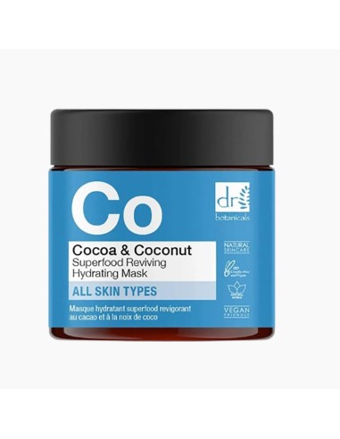 Dr Botanicals Co Cocoa And Coconut Superfood Reviving Hydrating Mask Dr Botanicals Co Cocoa And Coconut Superfood Reviving Hydrating Mask