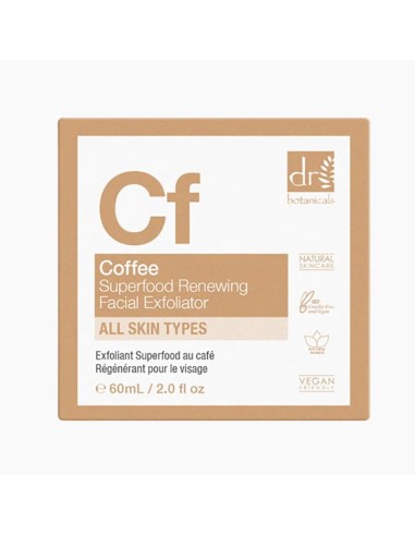 Dr Botanicals CF Coffee Superfood Renewing Facial Exfoliator