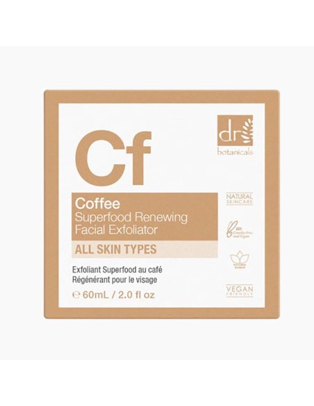 Dr Botanicals CF Coffee Superfood Renewing Facial Exfoliator Dr Botanicals CF Coffee Superfood Renewing Facial Exfoliator