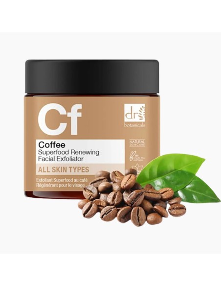 Dr Botanicals CF Coffee Superfood Renewing Facial Exfoliator Dr Botanicals CF Coffee Superfood Renewing Facial Exfoliator