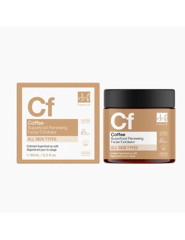 Dr Botanicals CF Coffee Superfood Renewing Facial Exfoliator Dr Botanicals CF Coffee Superfood Renewing Facial Exfoliator