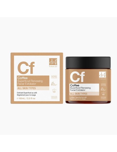 Dr Botanicals CF Coffee Superfood Renewing Facial Exfoliator Dr Botanicals CF Coffee Superfood Renewing Facial Exfoliator
