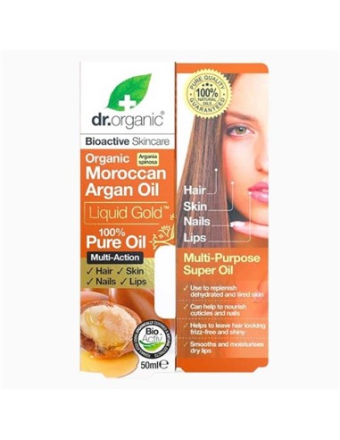 Bioactive Skincare Organic Moroccan Argan Multi Purpose Pure Oil