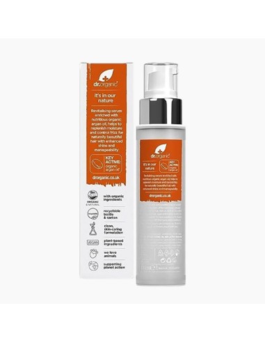 Bioactive Skincare Organic Moroccan Argan Oil Hair Treatment Serum