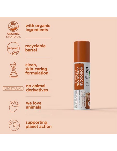 Bioactive Skincare Organic Moroccan Argan Oil Lip Balm Bioactive Skincare Organic Moroccan Argan Oil Lip Balm