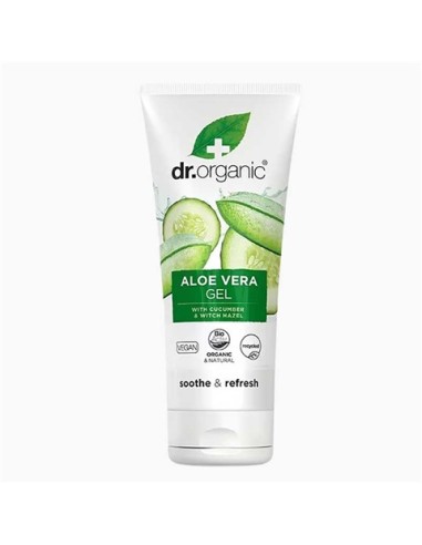 Organic Aloe Vera Gel With Cucumber And Witch Hazel