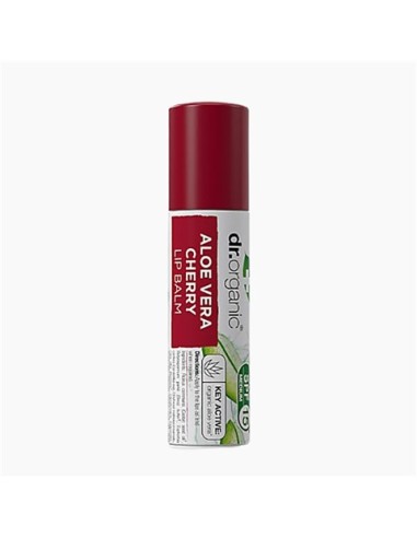 Organic Plus Aloe Vera Cherry Lip Balm
