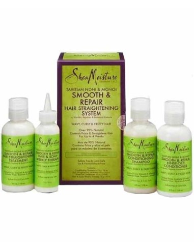 Shea MoistureTahitian Noni And Monoi Smooth And Repair Hair Straightening System Shea MoistureTahitian Noni And Monoi Smooth And Repair Hair Straightening System