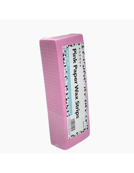 Agenda Disposables Paper Wax Pink Strips Agenda Disposables Paper Wax Pink Strips