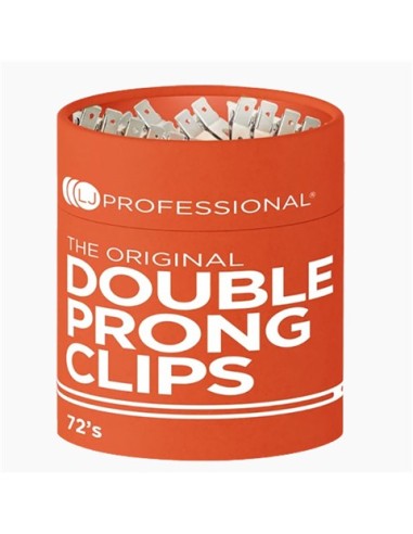 LJ Professional The Original Double Prong Clips