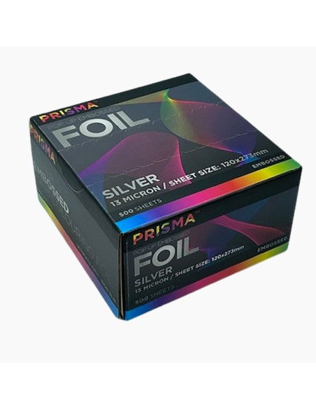 Prisma Pop Up Embossed Silver Foil