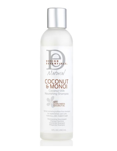 Design Essentials Natural Coconut And Monoi Coconut Milk Nourishing Shampoo