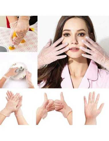 Uni Gloves Unicare Vinyl Powder Free Gloves Uni Gloves Unicare Vinyl Powder Free Gloves