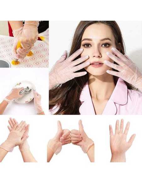 Uni Gloves Unicare Vinyl Powder Free Gloves Uni Gloves Unicare Vinyl Powder Free Gloves