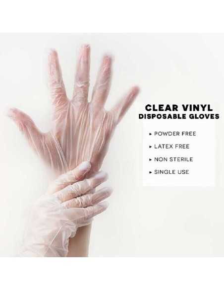 Uni Gloves Unicare Vinyl Powder Free Gloves Uni Gloves Unicare Vinyl Powder Free Gloves