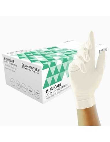 Uni Gloves Unicare Latex Powder Free Gloves