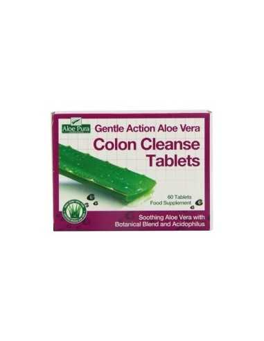 Optima Aloe Pura Gentle Action Aloe Vera Colon Cleanse Tablets
