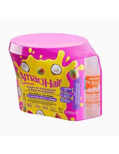 Novex Amacihair Relaxation Kit Mango And Coconut Novex Amacihair Relaxation Kit Mango And Coconut