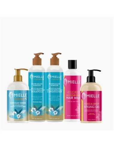 Mielle Type 3 Curly Hair Wash Day Bundle