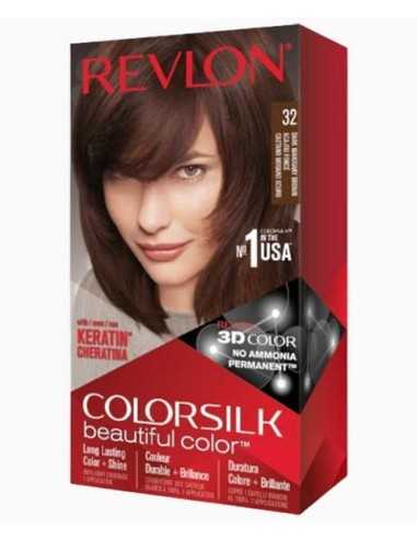 Colorsilk Beautiful Color Permanent Hair Color 32 Dark Mahogany Brown