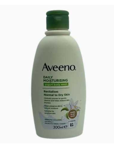Aveeno Daily Moisturizing Vanilla And Oat Scent Yogurt Body Wash