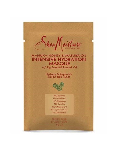 Shea MoistureManuka Honey And Mafura Oil Intensive Hydration Hair Masque Sachet