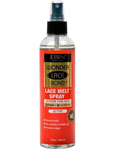 EBIN New York Wonder Lace Bond Melting Spray Extreme Firm Hold Active