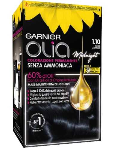 Garnier Olia Permanent Hair Color 1.10 Black Sapphire
