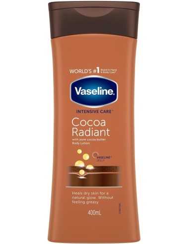 Vaseline Intensive Care Cocoa Radiant Non Greasy Lotion
