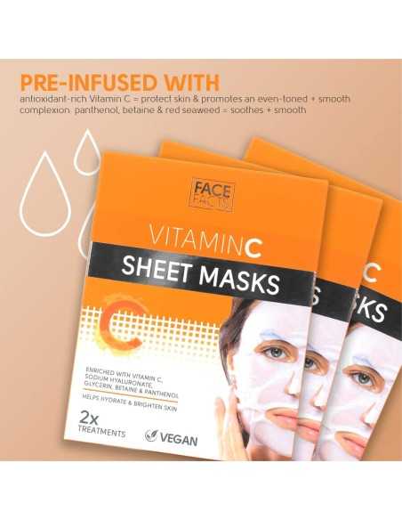 Face Facts Vitamin C Sheet Masks