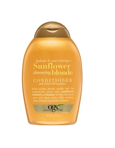 Ogx Sunflower Shimmering Blonde Conditioner