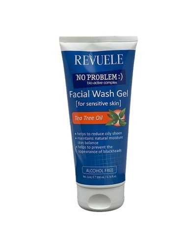 Revuele No Problem Tea Tree Oil Facial Wash Gel Revuele No Problem Tea Tree Oil Facial Wash Gel