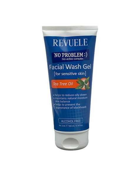 Revuele No Problem Tea Tree Oil Facial Wash Gel Revuele No Problem Tea Tree Oil Facial Wash Gel