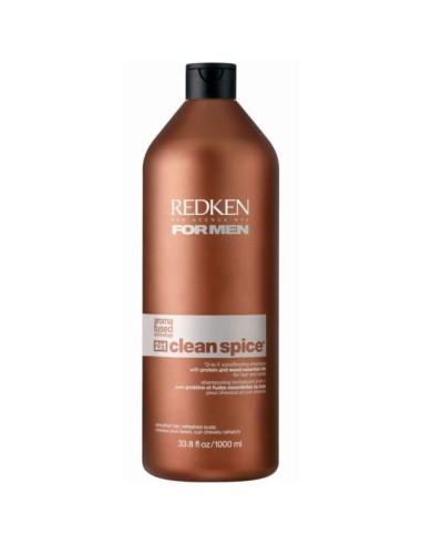 Redken For MenMen 2 In 1 Clean Spice Conditioning Shampoo