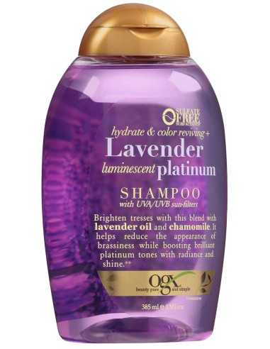 Ogx Lavender Platinum Shampoo Ogx Lavender Platinum Shampoo