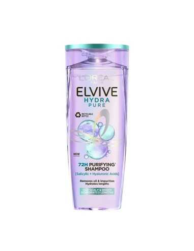 Loreal Elvive Hydra Pure 72H Purifying Shampoo