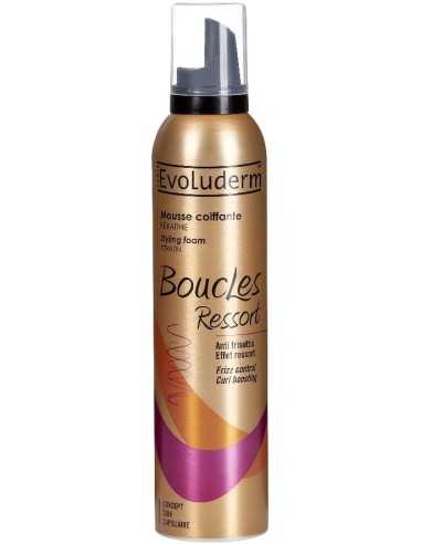 Evoluderm Boucles Ressort Frizz Control Curl Boosting Foam