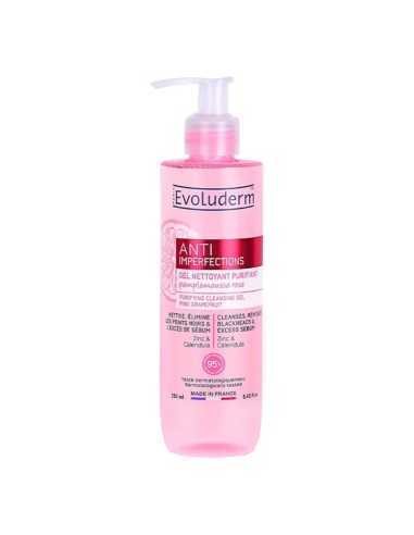 Evoluderm Anti Imperfection Purifying Cleansing Gel Pink Grapefruit