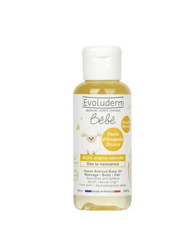 Evoluderm Bebe Sweet Almond Baby Oil