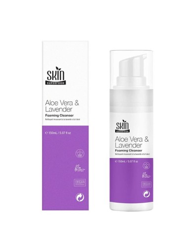 Aloe Vera And Lavender Foaming Cleanser